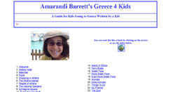 Desktop Screenshot of greece4kids.com